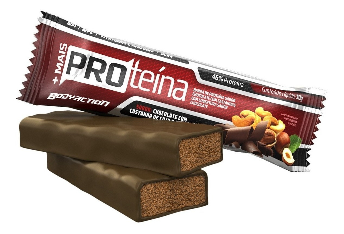 Melhor Barra De Proteina Para Emagrecer Barra De Proteina Sabores En Stock | Mercado Libre