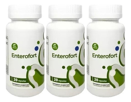 Oferta Pack X3 Enterofort Original Elimina Los Parásitos