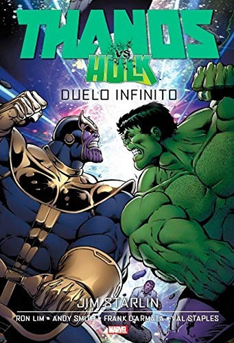 Thanos Vs. Hulk - Duelo Infinito: Capa Dura, de Starlin, Jim. Editora Panini Brasil LTDA, capa dura em português, 2020