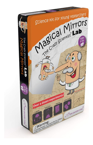 The Purple Cow Crazy Scientist Lab - Kit De Ciencia De Espej