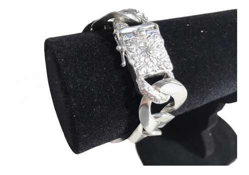 Conjunto Cordão Corrente + Pulseira 3x1 Grossa De Prata 925