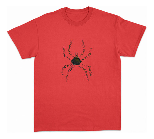 Playera Hombre Spiderman Cyborg Spider-woman's Logo Marvel