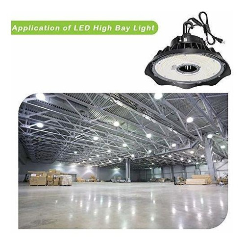 Hykolity Ufo High Bay Luz Led Para Manguera Almacenaje Ku