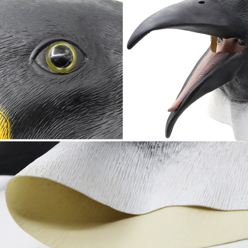 Máscara Partyhop Penguin Halloween Con Forma De Animal De Lá