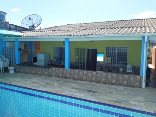 Imagem 9 de 14 de 5436 - Casa 2 Dormitórios Piscina Balneário Agenor Mongaguá