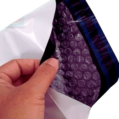 Envelope Correios C/ Bolha 19x25 - 50 Unid Entrega Rápida Branco