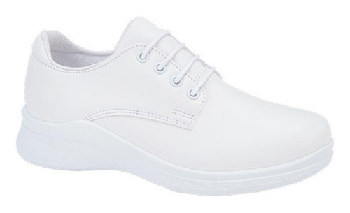 Zapato Choclo Servicio Shosh Confort Blanco Mujer 4321