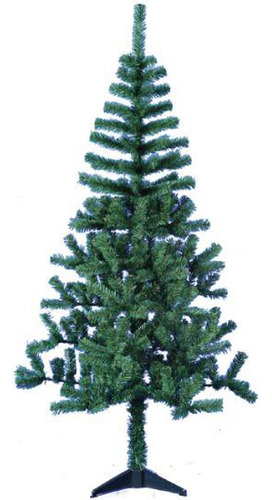 Árvore De Natal Verde Com 320 Galhos E Pé De Plástico 1,80m