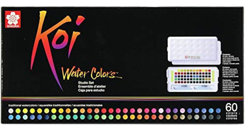 Sakura Xncw60 N Studio Set Acuarela 60 Colores Varios Colore