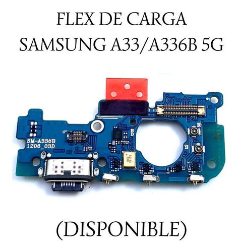 Flex De Carga Samsung A33 - A336b 5g.