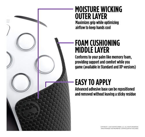 Controlador Performance Grips Kontrolfreek Playstation 5