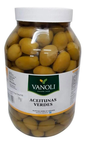 Aceitunas Verdes Descarozadas 1.6 Kg 