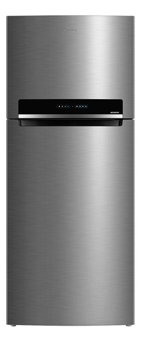 Geladeira Frost Free Duplex 473l Inverter Cor Inox Midea Cor Prateado 127/220V