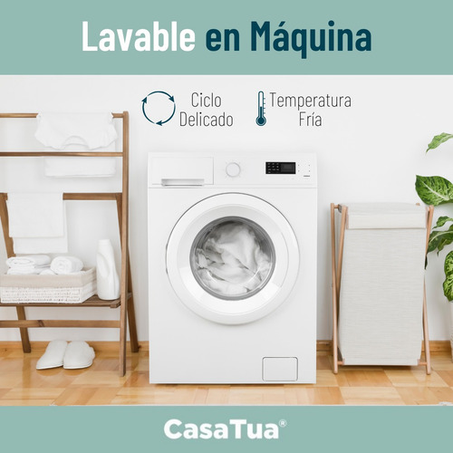 Imagen 5 de 6 de Cubre Colchón Protector Impermeable Cama 2 Plazas 200x160