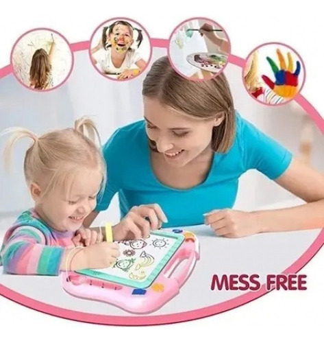 Juguete De Tablero De Dibujo Magnético A Color Para Niños