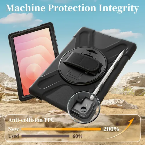 Capa Para Samsung Galaxy Tab S11 Com Suporte Ajustável Zx