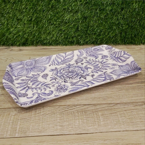 Imagen 4 de 10 de Bandeja Budinera Rectangular De Melamina 34x16 Cm Cuotas