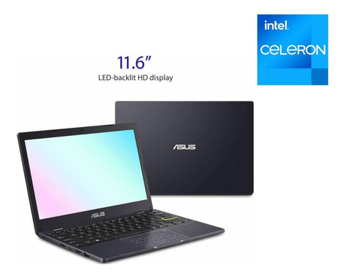 Imagen 2 de 5 de Notebook Asus L210m Intel Celeron 4gb Ram 64gb Ssd 11.6