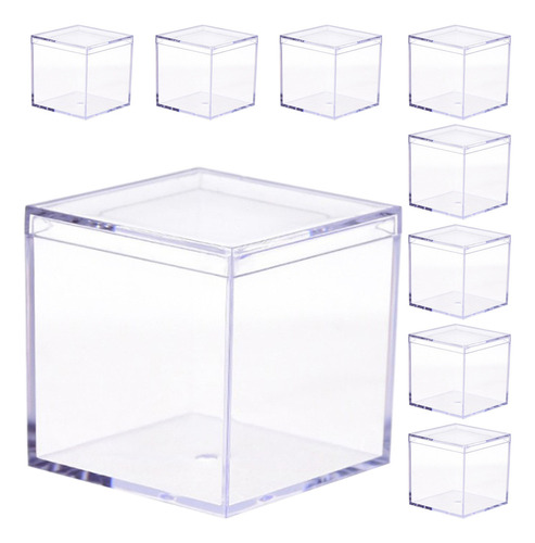 Clear Boxes Caja Pequeña Transparente De Acrílico 9