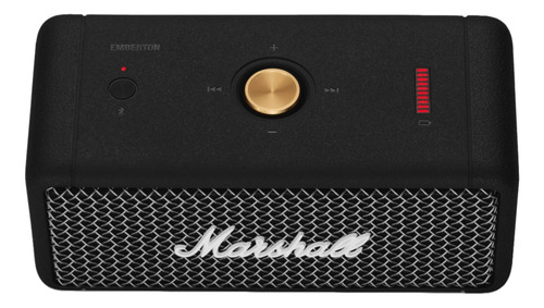 Parlante Marshall Emberton Portátil Bt Waterproof Black
