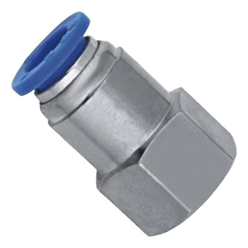 Conector Recto Hembra 1/4x8mm Neumático