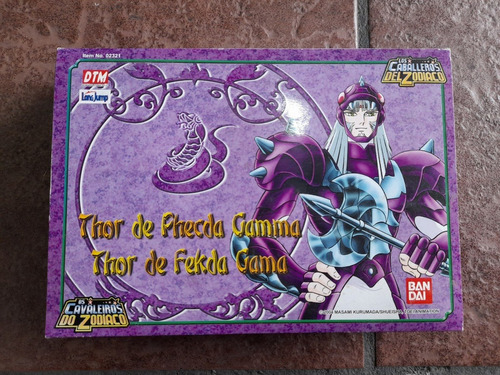 Caballero Del Zodiaco Thor De Phecda Gamma Bandai Dtm 2004