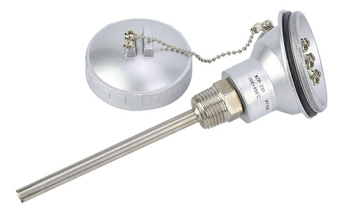 Sonda Con Sensor De Temperatura Rtd Pt100 1/2 , Rosca Npt