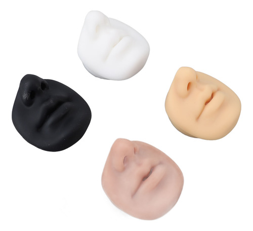 Piercing De Silicona Practice Lips, Modelo Nariz Labio Boca,