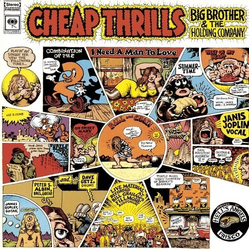 Janis Joplin Cheap Thrills Cd Expanded Nuevo Importado&-.