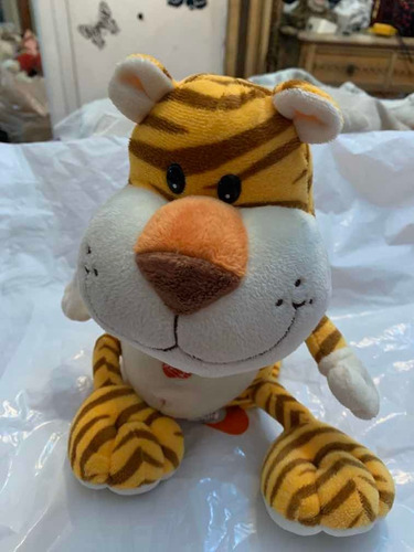 Peluche Tigre Ami Toys Nuevo Con Sonido 30 Cm