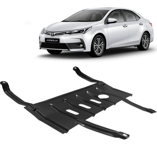 Imagem 1 de 5 de Protetor De Carter Toyota Corolla 2015 A 2019 Peito Aço