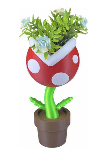 Mario Bros Planta Carnívora Maceta