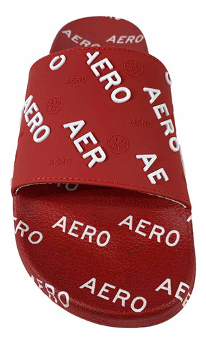 Sandalias Aeropostale Mariano Rojo Hombre Look Trendy