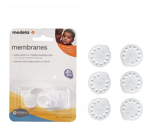 Medela Membranas De Repuesto Para Extractor De Leche X6 Uni 