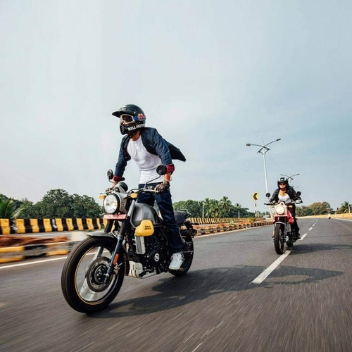 Imagen 25 de 25 de Royal Enfield Scram 411 Blazing Black Entrega Ya