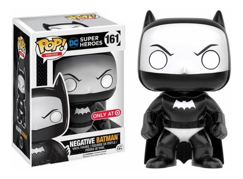 Funko Pop 161 Negative Batman Only At Target Exclusive Dc