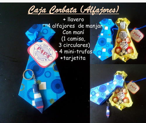 Caja Corbata (alfajores)