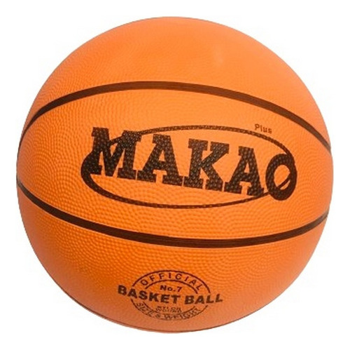 Pelota De Basquet Makao Nº 7 Basket Ball Ar1 Pbkt Ellobo