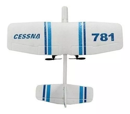 Avião de Controle Remoto Cessna Glider Z50® 2Ch – Lojativa