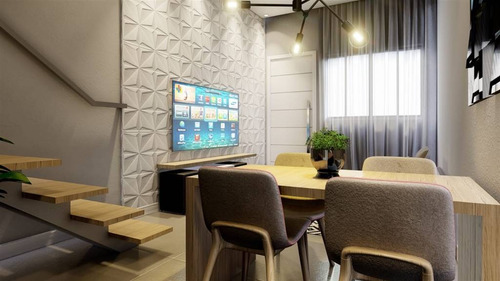 Imagem 3 de 10 de Casa, 2 Dorms Com 55.87 M² - Ocian - Praia Grande - Ref.: Bal50 - Bal50