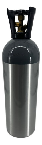 20lb Aluminio Tanque Co2 Mango Cga 320 Valvula Dot Aprobo