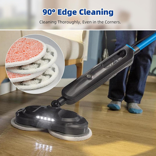 Pacote Com 6 Esfregões 3897a Para Aspirador Spinwave Smartst