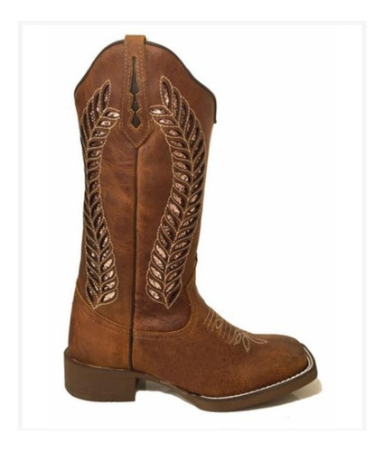 Bota Texana Feminina Laser
