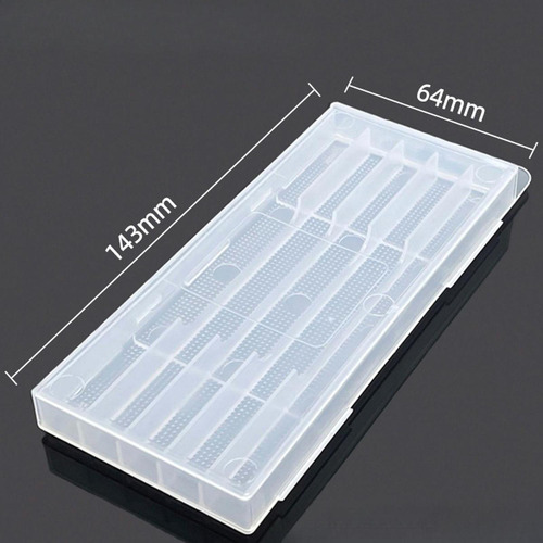 Taladro De Cajas De Almacenamiento De La Caja 14.3cmx6.4cm