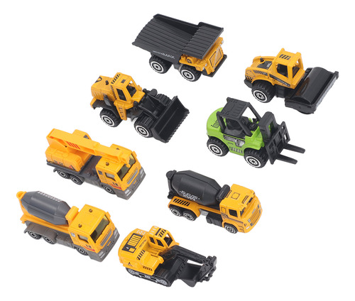 Juego De Juguetes Car Toys De 8 Piezas Para Camiones De Cons
