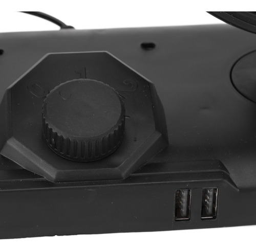 Ventilador De Coche De Doble Cabezal, Potente Refrigeración,