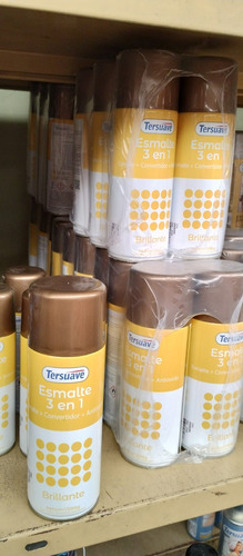 Aerosol Esmalte Sintético Tersuave X 440cm Oro Frías