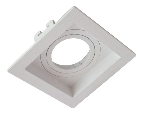 Spot Embutir Recuado Quadrado Par20 Branco 110V/220V