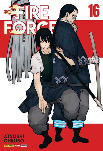Fire Force Vol. 16, de Ohkubo, Atsushi. Editora Panini Brasil LTDA, capa mole em português, 2021