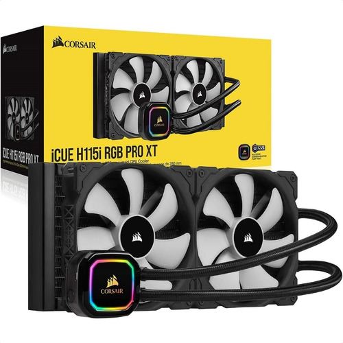 Sistema Enfriamiento Liquido Corsair Icue H115i Rgb Pro Xt